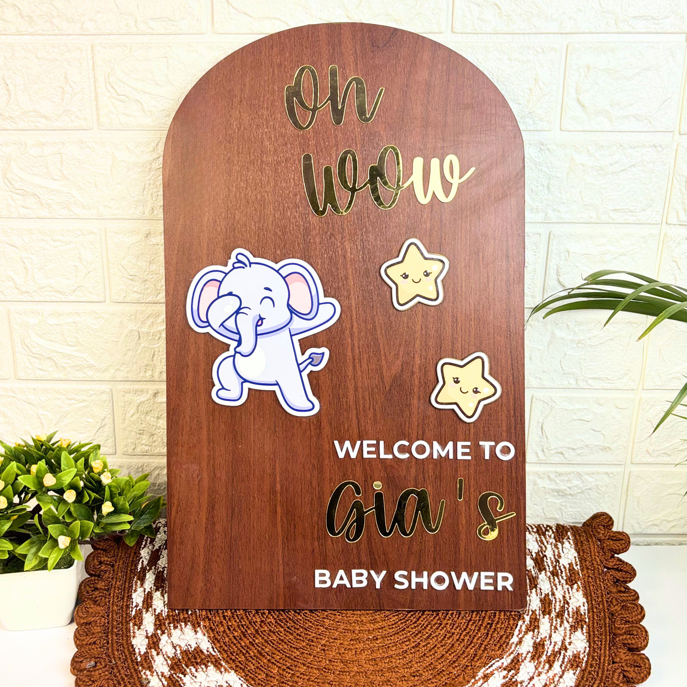 Baby Shower Welcome Sign