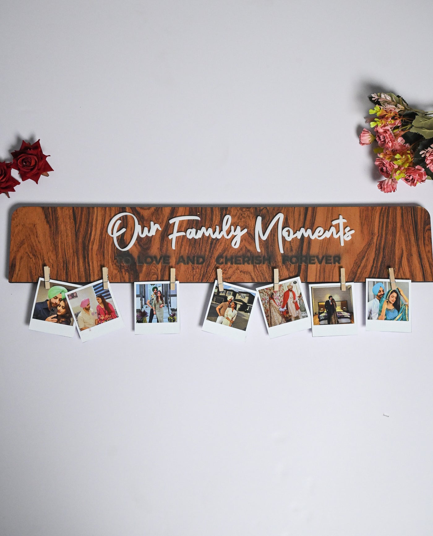 Family Moment Board Light Brown,Brown