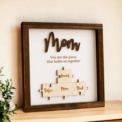 Mother's Day Gifts - Mama Puzzle Piece Sign