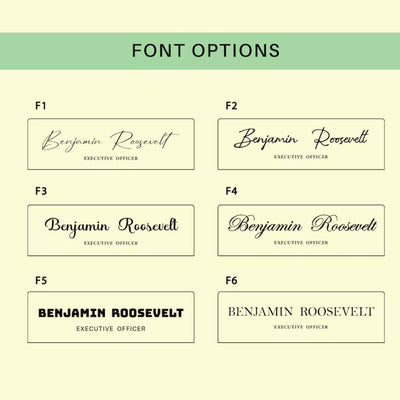 Personalized Desk Name Plate - Promotion, and Boss Gifts